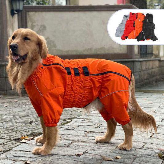 Pet Four-legged Outdoor Raincoat